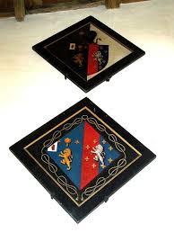 Northamptonshire Canons Ashby Coat Of Arms Heraldry Emblems