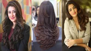 Round faces are beautiful and mesmeric. Trendy Cute Hairstyles For Long Hairs For Round Face Beautiful Hairstyles For Trendy Girls Youtube