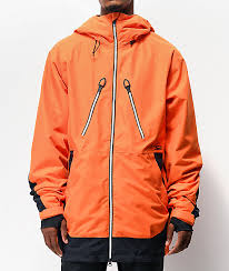 thirtytwo team orange 15k snowboard jacket