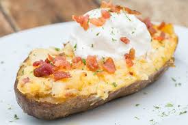 Twiced Baked Potatoes Baked Potato Recipes Potato Recipes Cooking