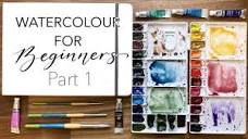 Learning to Paint With Watercolour - Part 1: SUPPLIES (Everything ...