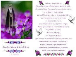 Rincon De La Oracion Estampas Oraciones De La Virgen De Los Dolores Virgen Oracion A La Virgen Oraciones Oraciones A Maria