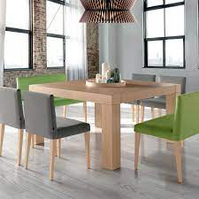 Te ayudan a tener el espacio de tu cocina o sala libre la mayor parte del tiempo, porque recogida ocupara sólo 70×70 cm, 80×80 cm, o90x90 cm, o según sean sus medidas. Mesa De Comedor Cuadrada Extensible Nord