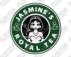 Learn starbucks design patterns, evolutions, fonts and color schemes with us. Disney Aladdin Jasmine Starbucks Logo Svg Cut File Set