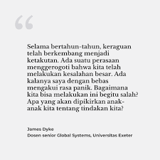 Kita sudah kurangi cuti bersama, dengan demikian dia tidak akan berkurang dengan cuti itu. Ilmuwan Iklim Konsep Net Zero Adalah Perangkap Berbahaya