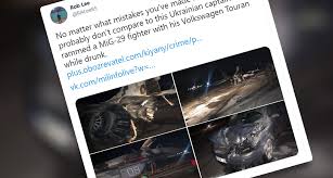We did not find results for: Drunk Driver Crashes Into A Ukrainian Mig 29 Fighter Jet Carscoops