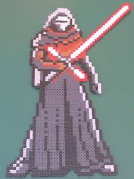 Kylo Ren Star Wars Bead Sprite Bead Sprite Perler Bead Art Perler Bead Patterns