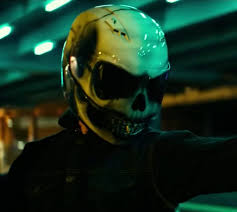 White Skull Motorcycle Helmet In Bad Boys For Life Skull Motorcycle Helmet Motorcycle Helmets Bad Boys