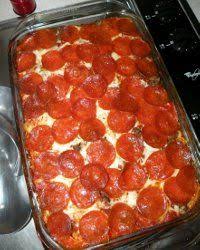 Mama S Pizza Casserole Recipe With Images Recipes Favorite Recipes Food