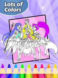 Cartoon coloring pages disney coloring pages colouring pages dessin lolirock princess coloring pages kids pages art desk glitter force anime art girl. Coloring Pages For Loli Rock For Android Apk Download