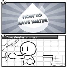 How To Save Water Take Shorter Showers Save Water Water Conservation Activity Board