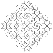 Share it with your friends! Free Printable Rangoli Coloring Pages For Kids