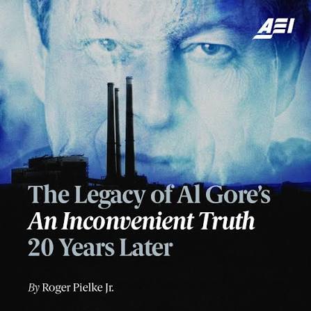 20 years of An Inconvenient Truth. 🎬🌍 Did the iconic documentary help or  hurt scientific integrity? By turning climate science into a political and  moral crusade, the film reshaped the scientific community,