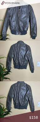 Gino S Leather Grey Scuba Biker Jacket Jackets Biker Jacket Leather Jacket