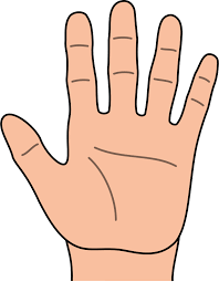 Hands Hand Outline Clipart Kid Hand Outline Teaching Mindfulness Hand Clipart