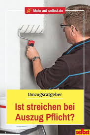 Wann gilt eine wand als verschmutzt? Streichen Bei Auszug Selbst De Auszug Renovieren Umzug