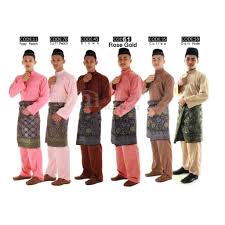 Crafted for regular malaysian sizing, from s to xl. Baju Melayu Cekak Musang Teluk Belanga Shopee Malaysia