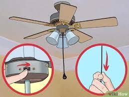In many cases, you can replace the light kit that accompanied the ceiling fan with a different style light. 3 Ways To Fix A Wobbling Ceiling Fan Wikihow