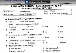 Contoh soal anak tk b; Latihan Soal Untuk Anak Tk B Literatur