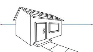 How To Draw A 3d House 2 Point Perspective 3d Drawings Point Perspective Designs To Draw