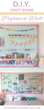 Pegboards are such a great way to add storage…. Diy Craft Room Jumbo Framed Pegboard Wall Diy Craft Room Craft Room Office Craft Room Design