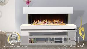 With its 5,200 btu infrared heater, the electric fireplace can warm even the largest rooms. Celsi Electriflame Vr Media 1100 Illumia Electric Fireplace Suite Flames Co Uk