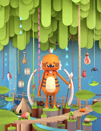 Paper Style 3d Illustrations By Yum Yum London Paper Illustration Art Toy Illustration