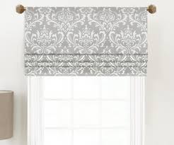 Curtains, curtain rods, blackout curtains, bamboo blinds Faux Flat Roman Shade Premier Prints Ozbourne Damask Print Patio Door Valance Ideas Curtains With Blinds Roman Shades Living Room