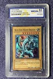 Free shipping on orders $199+. Super Rare Yu Gi Oh Blue Eyes White Dragon Holofoil Graded Card Ske 001 C 1996 Ebay