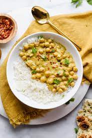 Chickpea Curry Recipe Chickpea Curry Curry Recipes Easy Chickpea Curry