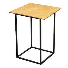 1.1m high and 60cm diameter. Black Natural Wooden Overhang Top Cocktail Table For Hire Online Ehire