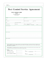 Exterminating all kinds of pests, there's not a job we. Pest Control Contract Template Fill Online Printable Fillable Blank Pdffiller