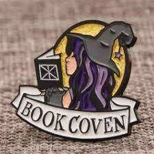 Book Coven Enamel Pins Custom Lapel Pins Enamel Pins Soft Enamel Pins