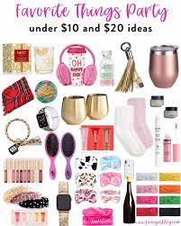 Favorite Things Party Ideas Under 10 And 20 Ideas That Are Great For Stocking St Favorite Things Party Favorite Things Gift Favorite Things Party Gift Ideas