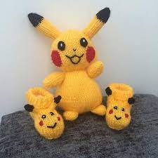 Maybe you would like to learn more about one of these? Pikachu Pokemon Baby Booties Knitting Pattern By Emma Whittle