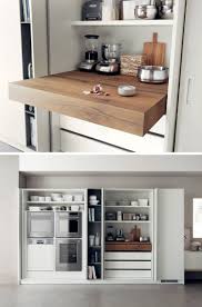 Kitchen Design Idea Pull Out Counters Tiny House Kitchen Kitchen Interior Home Kitchens