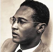○ Closing out Creole Heritage Month with this photo of Félix  Morisseau-Leroy who started advocating for the use of Creole in education  and literature in Haiti as early as the 1940s. ○