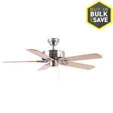 Several problems could occur leading to a dismal or complete halt of the fan functionality. Harbor Breeze Classic 52 In Brushed Nickel Indoor Ceiling Fan 5 Blade Lowes Com Ceiling Fan Shop Ceiling Fans Ceiling Fan With Light