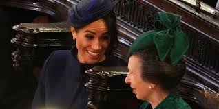 Anne elizabeth alice louise was born at aides indicated she did not attend because she did not want anne's wedding to become a media. Meghan Markle And Princess Anne Enjoy A Fun Chat At Princess Eugenie And Jack Brooksbank S Wedding