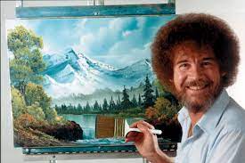 If he didn't sell them, where did his army of happy clouds go? Famous Veteran Bob Ross Military Com