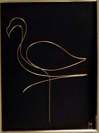 Pentru a salva permanent anuntul trebuie sa fii logat in contul tau olx. 50 Lei Livrare GratuitÄƒ 15 X 20 Cm In 2021 Wire Art Sculpture Copper Wire Art Wire Wall Art