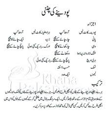 Podiny Ki Chatni Cooking Recipes In Urdu Cooking Recipes Ramadan Recipes