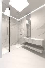 Another Angle Large Format Porcelain Marble Don T Like Plain White Shower Floor Marble Bathroom Designs Minimalist Bathroom Marble Bathroom