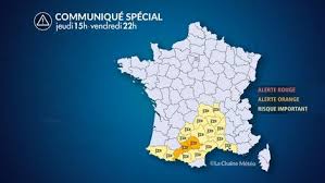 News source: La Chaîne Météo
