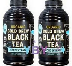 2 Packs Trader Joe S Organic Cold Brew Black Tea Concentrate 16 Fl Oz Each Pack Ebay