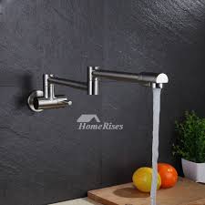 Get free shipping on qualified industrial kitchen faucets or buy online pick up in store today in the kitchen department. Industrial Kitchen Faucet Wall Mount Silver Gold Brushed Pot Filler