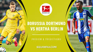 Dortmund will visit leverkusen in the most entertaining match of the bundesliga and maybe today with the other contender being leicester chelsea. Borussia Dortmund V Hertha Bsc Predictions Live Stream Tv Bundesliga Uk