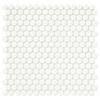 You can use them as for floors as for walls. Mohawk Vivant Gloss White 12 X 13 Porcelain Mosaic Tile At Menards