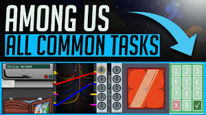 All Common Tasks In Among Us The Skeld Mira Hq And Polus Explained Youtube
