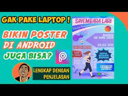 Cara Membuat Pamflet Menarik Di Android Picsart Tutorial Youtube
